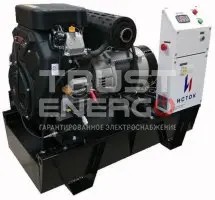 Бензиновый генератор Исток АБ15С-О230-ВМ112Э с АВР Открытая на раме Loncin LC2V90FG trustenergo.ru
