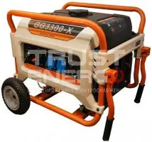 Газовый генератор E3 POWER GG3300-X Открытая на раме REG FH210 trustenergo.ru
