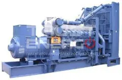 Дизельный генератор Mitsubishi MGS0500B (S6R-PTA) с АВР Открытая на раме Mitsubishi S6R-PTA trustenergo.ru