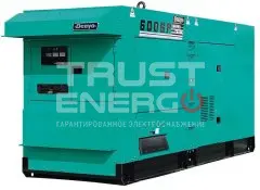 Дизельный генератор Denyo DCA-610SPM с АВР В кожухе Mitsubishi  trustenergo.ru