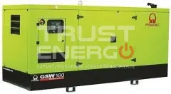 Дизельный генератор Pramac GSW 180 P В кожухе